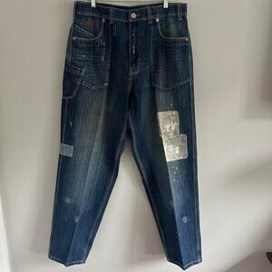 Y2k MAKAVELI x TUPAC JEANS‎